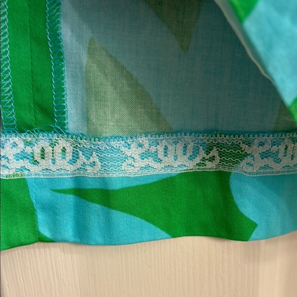 Lilly Pulitzer Lottie In Green Bean All Lit Up Mini Dress - Picture 2 of 5